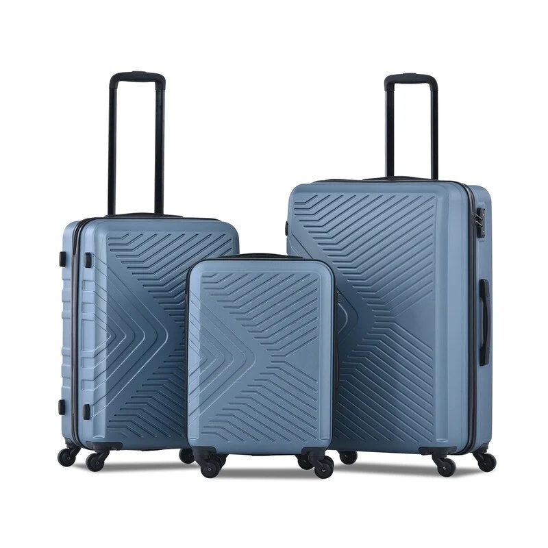 Hanging Travel Toiletry Bags with Multiple Pockets in Teal3 Piece Luggage Sets Lightweight ABS Suitcase with Hooks & TSA Lock Hanging Travel Toiletry Bags with Multiple Pockets in Teal3 Piece Luggage Sets Lightweight ABS Suitcase with Hooks & TSA Lock