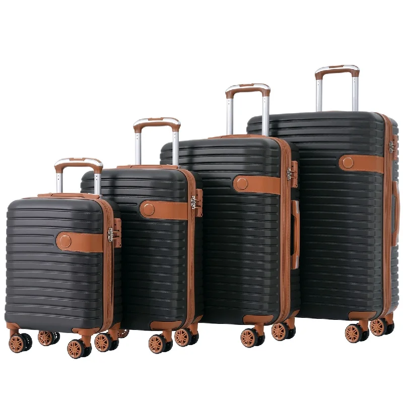 Anti - Theft Crossbody Travel Bags with RFID Protection in Gray for City Trips4-Piece Luggage Sets Expandable ABS Hard Shell Lightweight Expandable Travel Luggage, TSA Lock, Spinner Wheels for Men Women Anti - Theft Crossbody Travel Bags with RFID Protection in Gray for City Trips4-Piece Luggage Sets Expandable ABS Hard Shell Lightweight Expandable Travel Luggage, TSA Lock, Spinner Wheels for Men Women