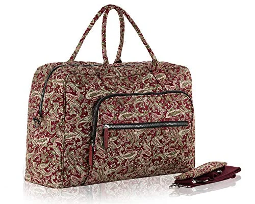 Travel Neck Pillow Covers in Soft Fleece in Gray for ComfortAletha Large Quilted Cotton Duffle Lightweight Travel Weekender Bag by Mia K. Travel Neck Pillow Covers in Soft Fleece in Gray for ComfortAletha Large Quilted Cotton Duffle Lightweight Travel Weekender Bag by Mia K.