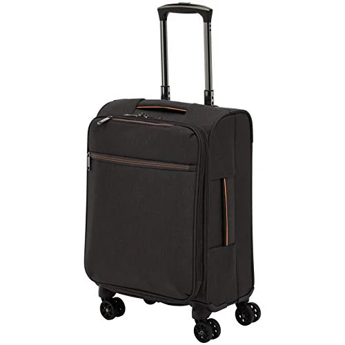 Leather - Trimmed Travel Laptop Sleeves in Burgundy for ProtectionAmazonBasics Belltown Softside Rolling Spinner Suitcase Luggage - 21-Inch, Heather Black Leather - Trimmed Travel Laptop Sleeves in Burgundy for ProtectionAmazonBasics Belltown Softside Rolling Spinner Suitcase Luggage - 21-Inch, Heather Black