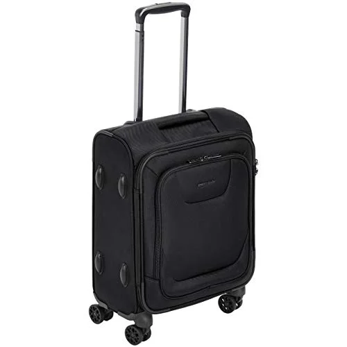 Women's Travel - Friendly Backpack Rain Covers in Transparent MaterialAmazonBasics Expandable Softside Carry-On Spinner Luggage Suitcase With TSA Lock And Wheels - 18 Inch, Black Women's Travel - Friendly Backpack Rain Covers in Transparent MaterialAmazonBasics Expandable Softside Carry-On Spinner Luggage Suitcase With TSA Lock And Wheels - 18 Inch, Black