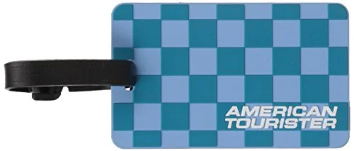 Lightweight Nylon Travel Organizer Pouches in Multicolor for Neat PackingAmerican Tourister AT Luggage Tag Travel Accessory, Capri Breeze Checks Lightweight Nylon Travel Organizer Pouches in Multicolor for Neat PackingAmerican Tourister AT Luggage Tag Travel Accessory, Capri Breeze Checks
