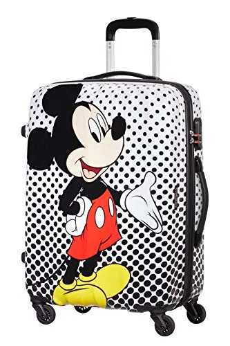Women's TSA - Approved Luggage Locks in Rose Gold for Secure TravelAmerican Tourister Hand Luggage, Multicolour (Mickey Mouse Polka Dot) Women's TSA - Approved Luggage Locks in Rose Gold for Secure TravelAmerican Tourister Hand Luggage, Multicolour (Mickey Mouse Polka Dot)