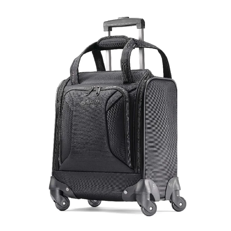 Compression Packing Cubes in Black and White for Saving Luggage SpaceZoom Spinner Tote Compression Packing Cubes in Black and White for Saving Luggage SpaceZoom Spinner Tote