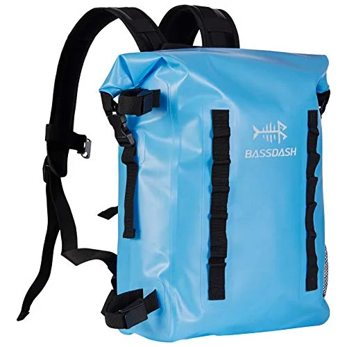 Adjustable Luggage Straps in Pink with Reflective Stripes for Night TravelBASSDASH Waterproof TPU Backpack 24L Roll-Top Dry Bag with Rod Holder for Fishing, Hiking, Camping, Kayaking, Rafting Adjustable Luggage Straps in Pink with Reflective Stripes for Night TravelBASSDASH Waterproof TPU Backpack 24L Roll-Top Dry Bag with Rod Holder for Fishing, Hiking, Camping, Kayaking, Rafting