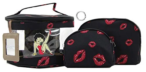 Travel Neck Pillow Covers in Soft Fleece in Gray for ComfortBetty Boop Makeup Bag 3 Pieces Set (Black w/Key Ring) Travel Neck Pillow Covers in Soft Fleece in Gray for ComfortBetty Boop Makeup Bag 3 Pieces Set (Black w/Key Ring)