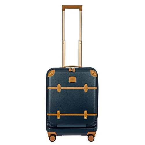 Leather - Trimmed Travel Laptop Sleeves in Burgundy for ProtectionBric's Bellagio 2.0 21" Spinner Trunk w/Pocket (Blue) Leather - Trimmed Travel Laptop Sleeves in Burgundy for ProtectionBric's Bellagio 2.0 21" Spinner Trunk w/Pocket (Blue)
