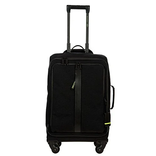 Bric's Men's Moleskine 26 Inch Medium Nylon Spinner, Black, One Size