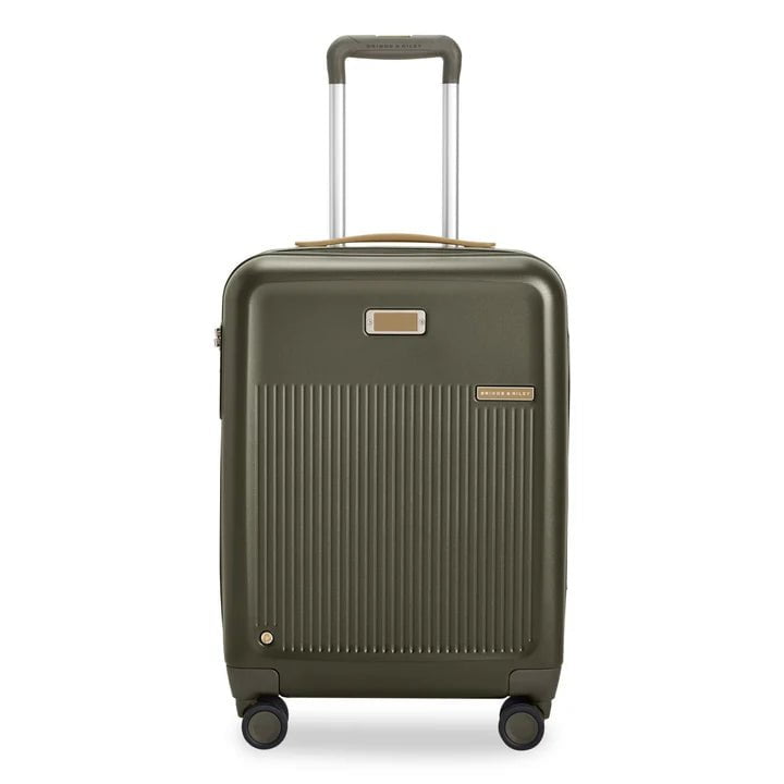 Travel Shoe Bags in Polyester with Ventilation Holes in KhakiBriggs & Riley Sympatico 3.0 Global Carry-On Expandable Spinner Luggage Travel Shoe Bags in Polyester with Ventilation Holes in KhakiBriggs & Riley Sympatico 3.0 Global Carry-On Expandable Spinner Luggage