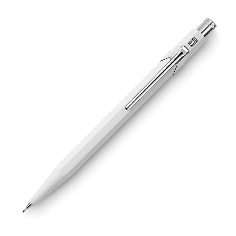 Compact Travel Umbrella Pouches in Navy Blue for Easy StorageCaran d'Ache 844 Mechanical Pencil Metal White