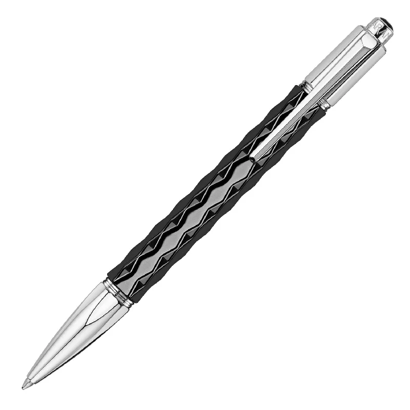 Detachable Travel Bag Shoulder Straps in Beige with Cushioned PadsCaran d'Ache Varius Ceramic Black Ballpoint Pen Detachable Travel Bag Shoulder Straps in Beige with Cushioned PadsCaran d'Ache Varius Ceramic Black Ballpoint Pen