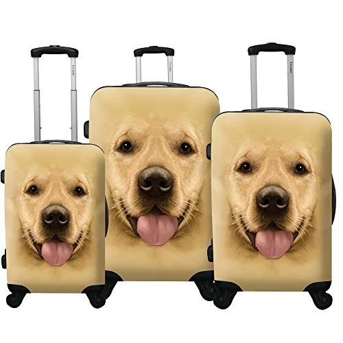 Expandable Travel Toiletry Bags in Clear Plastic for Easy Airport ScreeningChariot Dog 3-Piece Expandable Hardside Lightweight Spinner Luggage Set, Labrador Expandable Travel Toiletry Bags in Clear Plastic for Easy Airport ScreeningChariot Dog 3-Piece Expandable Hardside Lightweight Spinner Luggage Set, Labrador