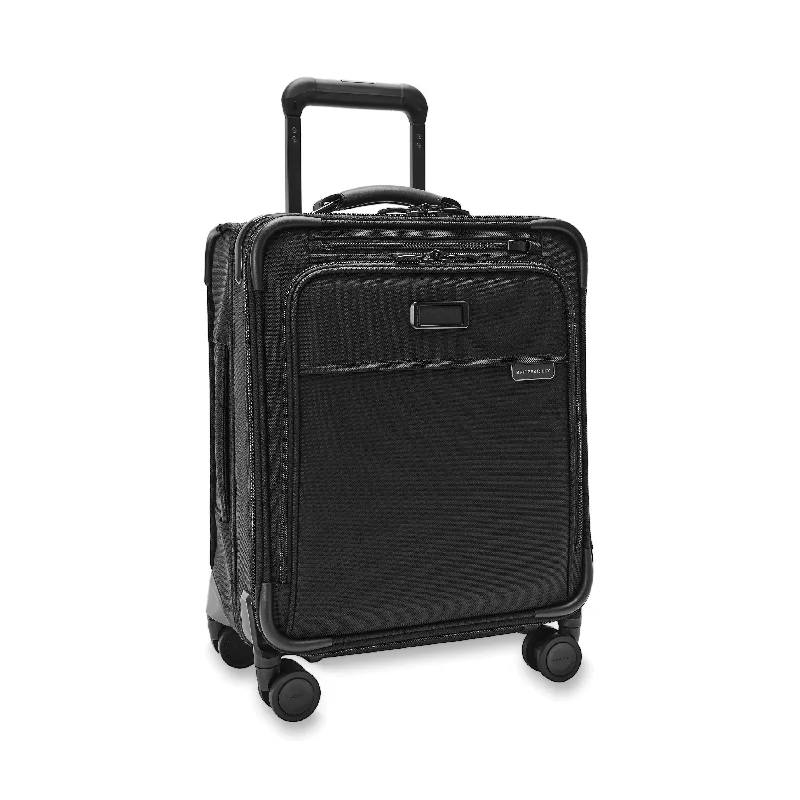 Travel Shoe Bags in Polyester with Ventilation Holes in KhakiBriggs & Riley Baseline Compact 19" Softsided Carry-On Spinner- BLU119CXSP Travel Shoe Bags in Polyester with Ventilation Holes in KhakiBriggs & Riley Baseline Compact 19" Softsided Carry-On Spinner- BLU119CXSP