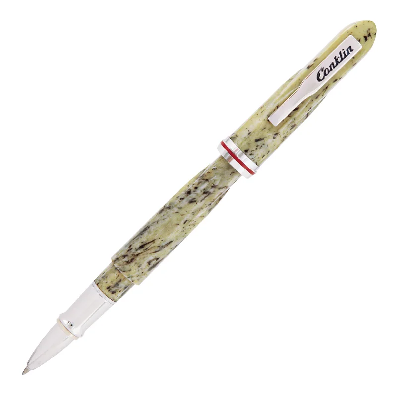 Travel Bag ID Card Holders in Clear Vinyl with LanyardsConklin Empire Rollerball Pen Oatmeal