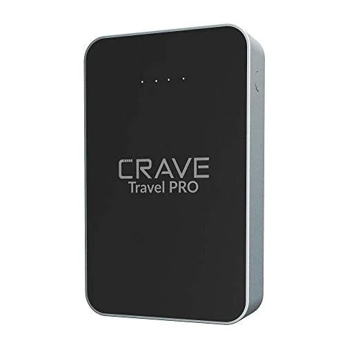Travel Neck Pillow Covers in Soft Fleece in Gray for ComfortCrave Travel PRO Power Bank with 13400 mAh [Quick Charge QC 3.0 USB + Type C with PD] Portable Battery Charger