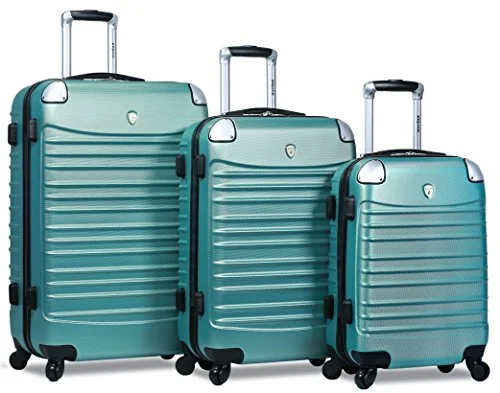 Waterproof Travel Duffel Bag Covers in Black for Protecting Your LuggageDejuno Impact Hardside 3-Piece Spinner Luggage Set, Green Waterproof Travel Duffel Bag Covers in Black for Protecting Your LuggageDejuno Impact Hardside 3-Piece Spinner Luggage Set, Green