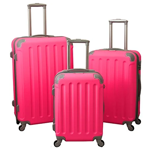 Women's Travel - Friendly Backpack Rain Covers in Transparent MaterialDejuno Neato 3-Piece Hardside Spinner Combination Lock Luggage Set, Pink Women's Travel - Friendly Backpack Rain Covers in Transparent MaterialDejuno Neato 3-Piece Hardside Spinner Combination Lock Luggage Set, Pink