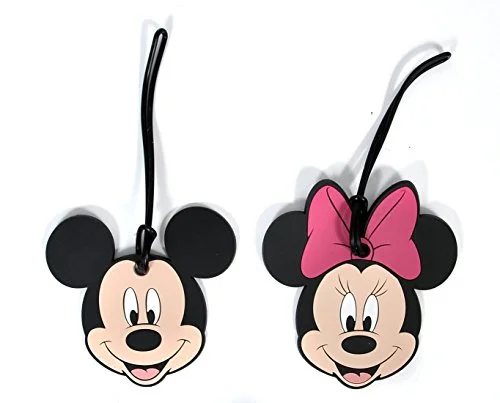 Hanging Travel Toiletry Bags with Multiple Pockets in TealDisney Mickey and Minnie Mouse Suitcase Luggage ID Tags Hanging Travel Toiletry Bags with Multiple Pockets in TealDisney Mickey and Minnie Mouse Suitcase Luggage ID Tags