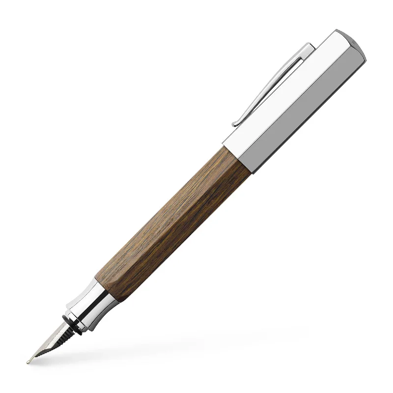 Faber-Castell Ondoro Fountain Pen Smoked Oak