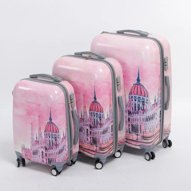 Foldable Travel Laundry Bags in Floral Print for Keeping Clothes OrganizedGirl Pink Pc Hardside Palace Trolley Luggage Set,20 24 28Inches(3 Pieces/Set) Universal Wheel Fairy Foldable Travel Laundry Bags in Floral Print for Keeping Clothes OrganizedGirl Pink Pc Hardside Palace Trolley Luggage Set,20 24 28Inches(3 Pieces/Set) Universal Wheel Fairy