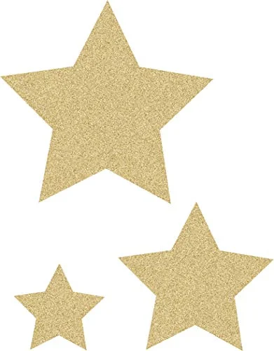 Travel - Size Toiletry Bottles with Leak - Proof Caps in ClearGold Glitz Stars Accents - Assorted Sizes Travel - Size Toiletry Bottles with Leak - Proof Caps in ClearGold Glitz Stars Accents - Assorted Sizes