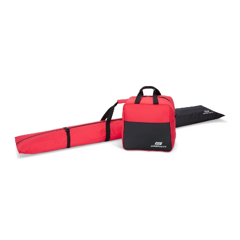 Travel Shoe Bags in Polyester with Ventilation Holes in KhakiGraphite Ski & Boot Bag 2-Piece Set Travel Shoe Bags in Polyester with Ventilation Holes in KhakiGraphite Ski & Boot Bag 2-Piece Set