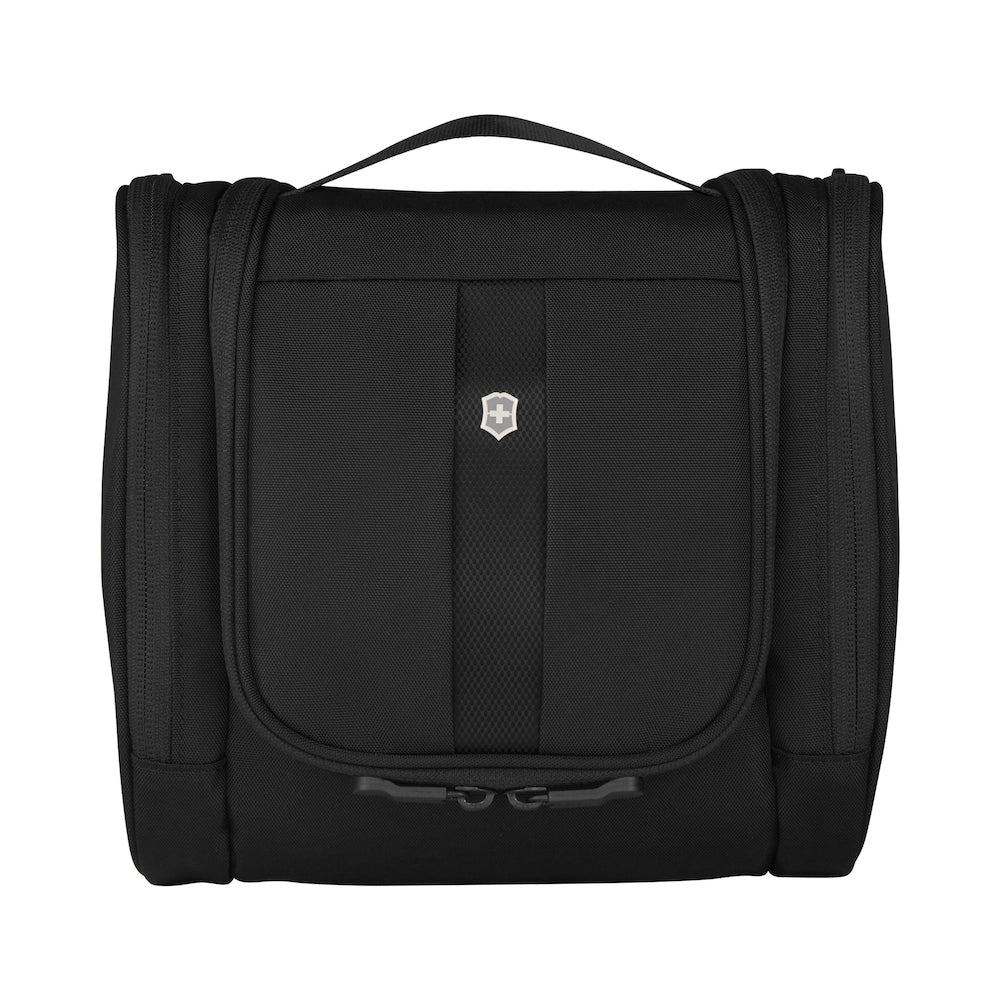 Women's Travel Makeup Bags with Mirror in Pink and BlackVictorinox Travel Accessories 5.0 Hanging Tolerty Kit Women's Travel Makeup Bags with Mirror in Pink and BlackVictorinox Travel Accessories 5.0 Hanging Tolerty Kit