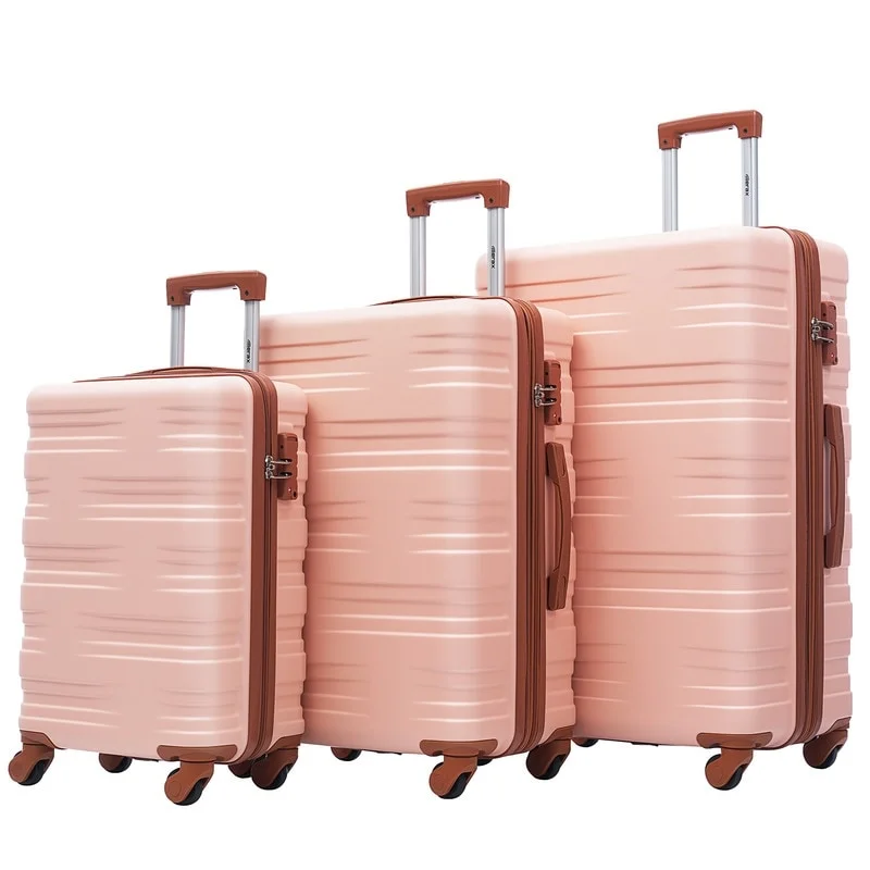 Expandable Travel Toiletry Bags in Clear Plastic for Easy Airport ScreeningHardshell Luggage Sets 3 Pcs Spinner Suitcase with TSA Lock Lightweight Expandable Travel Toiletry Bags in Clear Plastic for Easy Airport ScreeningHardshell Luggage Sets 3 Pcs Spinner Suitcase with TSA Lock Lightweight