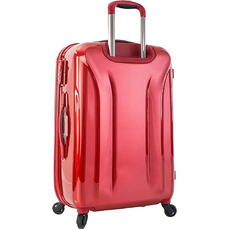 Women's Travel Makeup Bags with Mirror in Pink and BlackAstra Spinner Hardside Luggage Women's Travel Makeup Bags with Mirror in Pink and BlackAstra Spinner Hardside Luggage