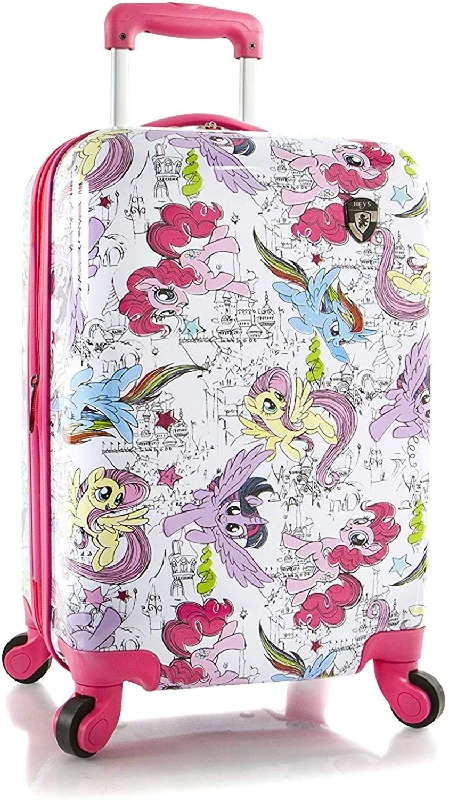 Detachable Travel Bag Shoulder Straps in Beige with Cushioned PadsHeys America Girl's My Little Pony Tween Spinner Carry-On Luggage Detachable Travel Bag Shoulder Straps in Beige with Cushioned PadsHeys America Girl's My Little Pony Tween Spinner Carry-On Luggage