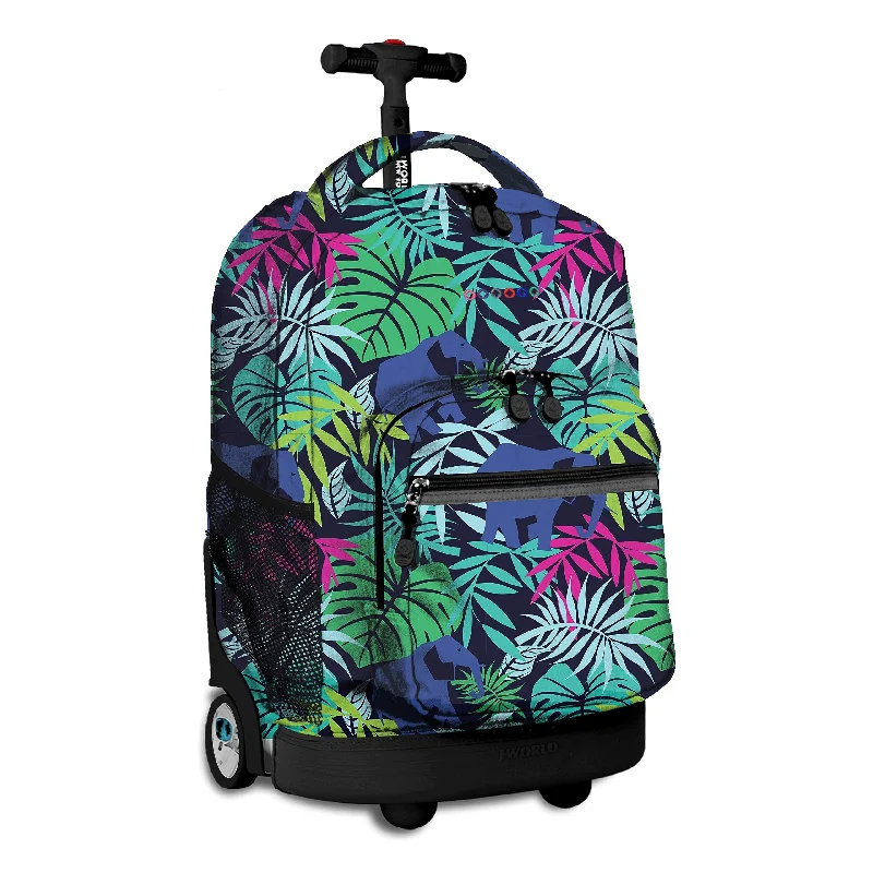 Travel Shoe Bags in Polyester with Ventilation Holes in KhakiJ World New York Sunrise 18-inch Rolling Backpack - Savanna Multi Color Designer Print Polyester Checkpoint-Friendly Adjustable Strap Lined Water Resistant Travel Shoe Bags in Polyester with Ventilation Holes in KhakiJ World New York Sunrise 18-inch Rolling Backpack - Savanna Multi Color Designer Print Polyester Checkpoint-Friendly Adjustable Strap Lined Water Resistant