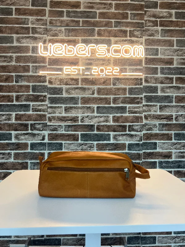 Lightweight Nylon Travel Organizer Pouches in Multicolor for Neat PackingDavid King & Co. Large Leather Toiletry/Shave Bag- $39.99 Lightweight Nylon Travel Organizer Pouches in Multicolor for Neat PackingDavid King & Co. Large Leather Toiletry/Shave Bag- $39.99