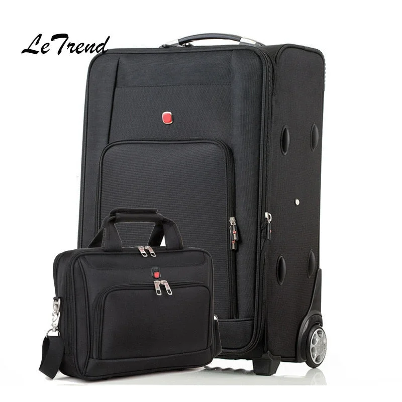 Travel Neck Pillow Covers in Soft Fleece in Gray for ComfortLetrend Oxford Rolling Luggage Set Casters Suitcases Wheel Men Multifunction Trolley Travel Bag