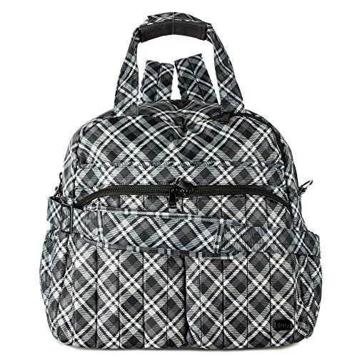 Women's TSA - Approved Luggage Locks in Rose Gold for Secure TravelLug Boxer 2 Gym/Overnight Bag, Plaid Grey, One Size Women's TSA - Approved Luggage Locks in Rose Gold for Secure TravelLug Boxer 2 Gym/Overnight Bag, Plaid Grey, One Size