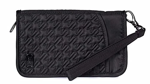 Women's TSA - Approved Luggage Locks in Rose Gold for Secure TravelLug Tandem Zip SE Passport Wallet, Midnight Black, One Size Women's TSA - Approved Luggage Locks in Rose Gold for Secure TravelLug Tandem Zip SE Passport Wallet, Midnight Black, One Size