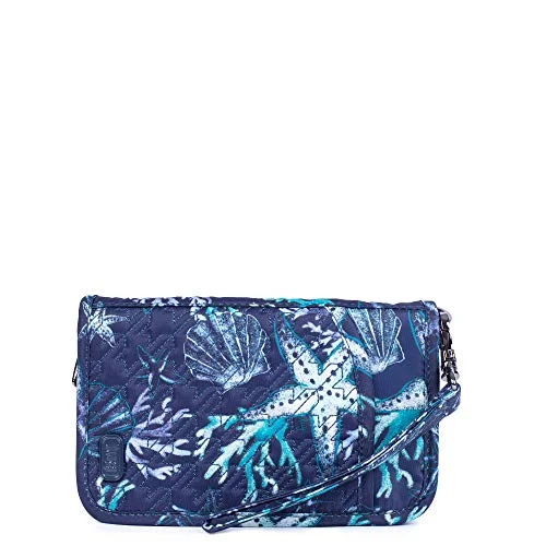 Compact Travel Umbrella Pouches in Navy Blue for Easy StorageLug Women's Tandem Zip SE, Stars and Shells Navy Compact Travel Umbrella Pouches in Navy Blue for Easy StorageLug Women's Tandem Zip SE, Stars and Shells Navy