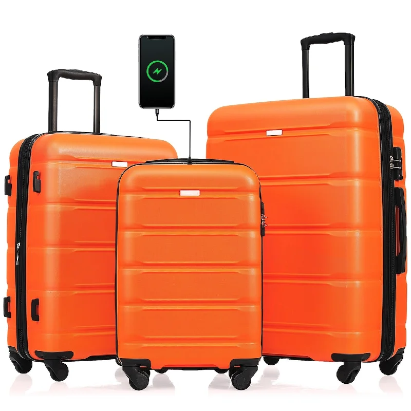 Travel Shoe Bags in Polyester with Ventilation Holes in KhakiLuggage 3-Piece Set Suitcase Spinner Hardshell Lightweight TSA Lock w/ USB Port & Cup Holder Travel Shoe Bags in Polyester with Ventilation Holes in KhakiLuggage 3-Piece Set Suitcase Spinner Hardshell Lightweight TSA Lock w/ USB Port & Cup Holder