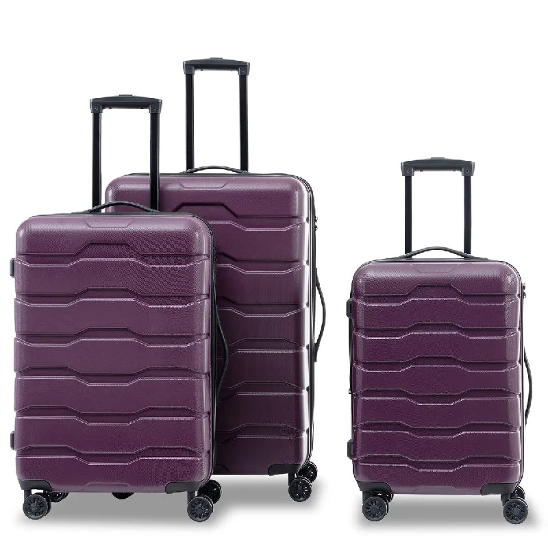 Adjustable Luggage Straps in Pink with Reflective Stripes for Night TravelLuggage Sets ABS+PC Hardshell 3Pcs Hardside Lightweight Suitcase Sets Spinner Wheels Suitcase with TSA Lock (20/24/28) Adjustable Luggage Straps in Pink with Reflective Stripes for Night TravelLuggage Sets ABS+PC Hardshell 3Pcs Hardside Lightweight Suitcase Sets Spinner Wheels Suitcase with TSA Lock (20/24/28)
