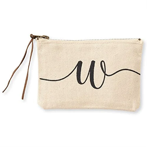 Anti - Theft Crossbody Travel Bags with RFID Protection in Gray for City TripsMud Pie Women's Initial, W, 4" x 6 1/2"