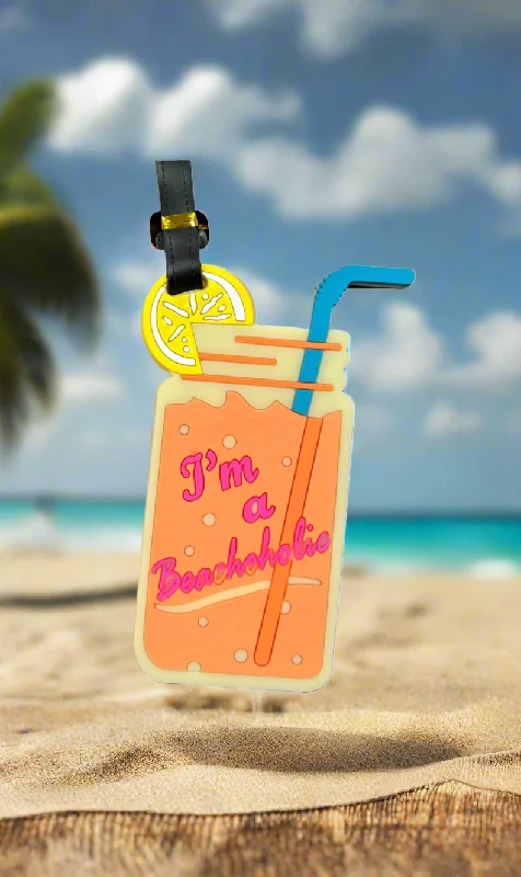 Hanging Travel Toiletry Bags with Multiple Pockets in TealBeach Drink Luggage Tag- $3.00