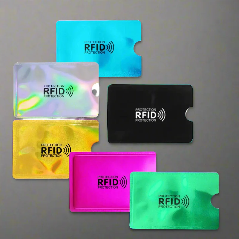 Compression Packing Cubes in Black and White for Saving Luggage Space2-Pack RFID Blocking Credit Card Sleeves- $4.95