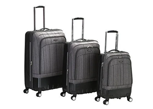 Travel Neck Pillow Covers in Soft Fleece in Gray for ComfortRockland Luggage Milan Hybrid Eva 3 Piece Luggage Set, Grey, One Size Travel Neck Pillow Covers in Soft Fleece in Gray for ComfortRockland Luggage Milan Hybrid Eva 3 Piece Luggage Set, Grey, One Size