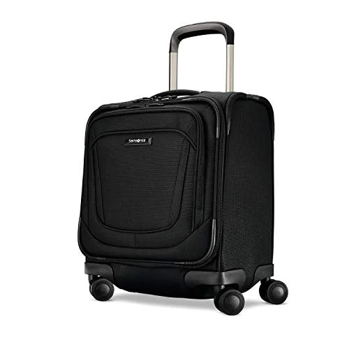 Women's Travel Makeup Bags with Mirror in Pink and BlackSamsonite Silhouette 16 Underseat Spinner Carry On (Obsidian) Women's Travel Makeup Bags with Mirror in Pink and BlackSamsonite Silhouette 16 Underseat Spinner Carry On (Obsidian)