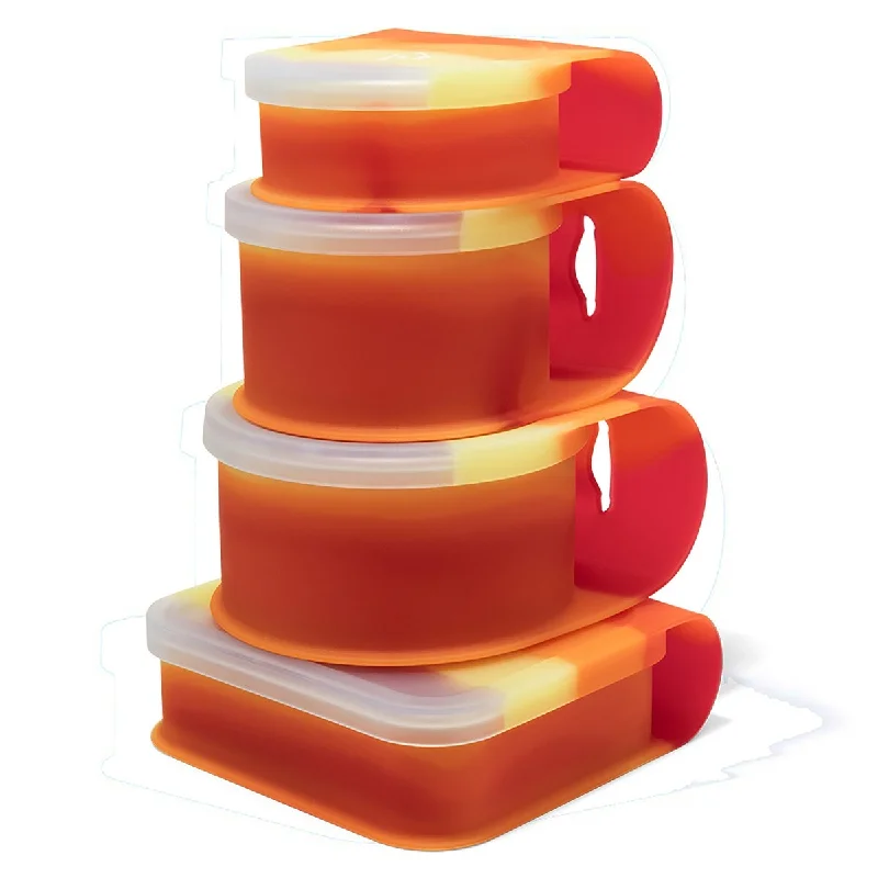 Women's Travel - Friendly Backpack Rain Covers in Transparent MaterialSilipint: Silicone Go Go Bowls: Set Of 4 - Marigold - Sizes 10, 20, 25 & 30oz - Orange Women's Travel - Friendly Backpack Rain Covers in Transparent MaterialSilipint: Silicone Go Go Bowls: Set Of 4 - Marigold - Sizes 10, 20, 25 & 30oz - Orange
