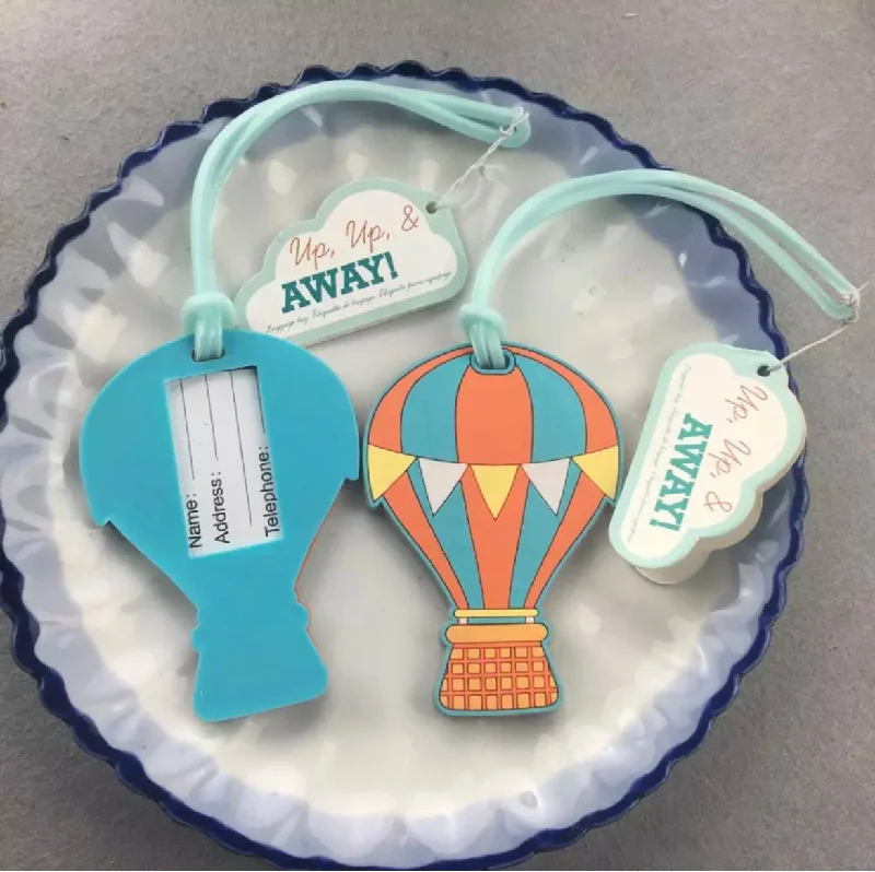 Monogrammed Leather Luggage Tags in Brown for a Personalized TouchHot Air Balloon 🎈 Mini Luggage Tag- $2.99 Monogrammed Leather Luggage Tags in Brown for a Personalized TouchHot Air Balloon 🎈 Mini Luggage Tag- $2.99