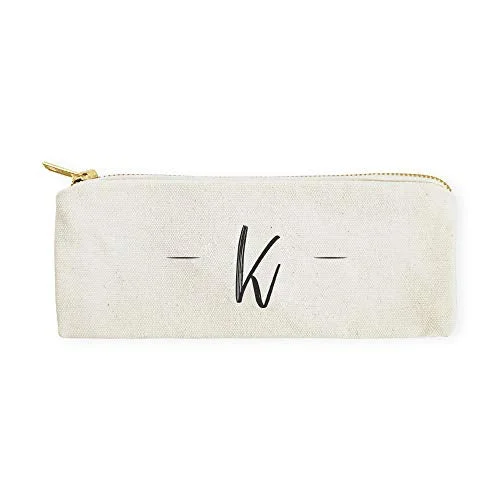 Monogrammed Leather Luggage Tags in Brown for a Personalized TouchThe Cotton & Canvas Co. Personalized Handwritten Monogram Initial K Pencil Case, Cosmetic Case and Travel Pouch for Office and Back to School Monogrammed Leather Luggage Tags in Brown for a Personalized TouchThe Cotton & Canvas Co. Personalized Handwritten Monogram Initial K Pencil Case, Cosmetic Case and Travel Pouch for Office and Back to School