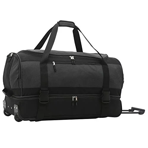 Women's Travel - Friendly Backpack Rain Covers in Transparent MaterialTravelers Club Pinnacle Travel Rolling Duffel Bag, Dark Grey, Checked-Large 30-Inch Women's Travel - Friendly Backpack Rain Covers in Transparent MaterialTravelers Club Pinnacle Travel Rolling Duffel Bag, Dark Grey, Checked-Large 30-Inch