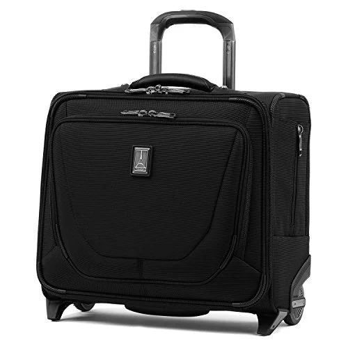 Leather - Trimmed Travel Laptop Sleeves in Burgundy for ProtectionTravelpro Luggage Crew 11 16" Carry-On Rolling Tote Suitcase, Black Leather - Trimmed Travel Laptop Sleeves in Burgundy for ProtectionTravelpro Luggage Crew 11 16" Carry-On Rolling Tote Suitcase, Black