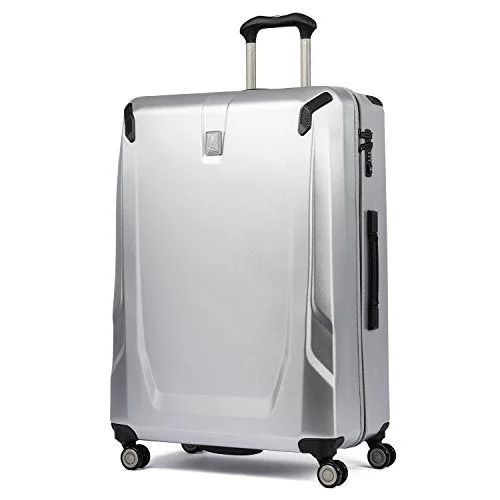 Adjustable Luggage Straps in Pink with Reflective Stripes for Night TravelTravelpro Luggage Crew 11 29" Polycarbonate Hardside Spinner Suitcase, Silver Adjustable Luggage Straps in Pink with Reflective Stripes for Night TravelTravelpro Luggage Crew 11 29" Polycarbonate Hardside Spinner Suitcase, Silver