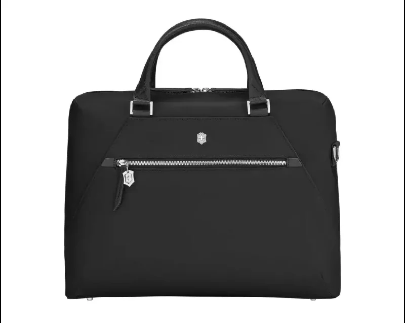 Anti - Theft Crossbody Travel Bags with RFID Protection in Gray for City TripsVictorinox Victoria Signature Zippered Briefcase